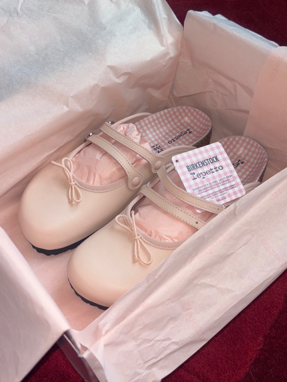 Birkenstock 1774 × Repetto Scala in Icon Pink - Picture 1 of 5